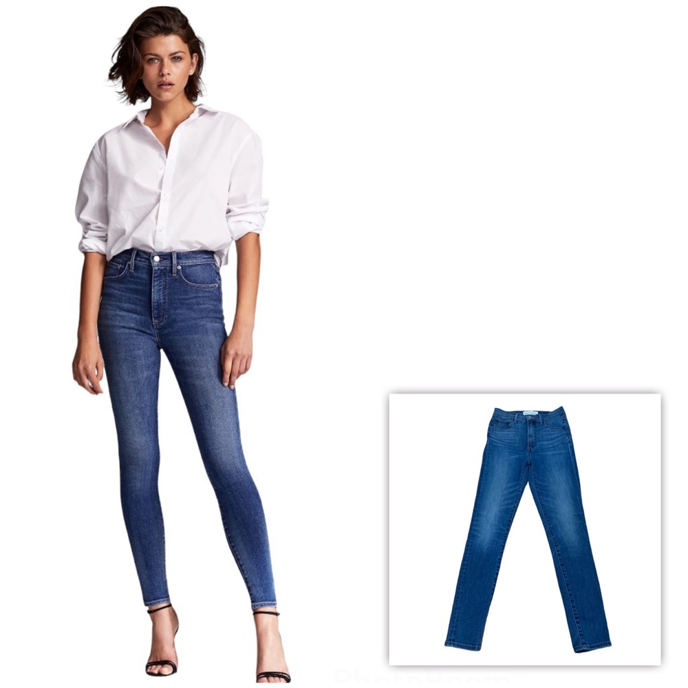 Denim Forum Lola High Rise Skinny Denim